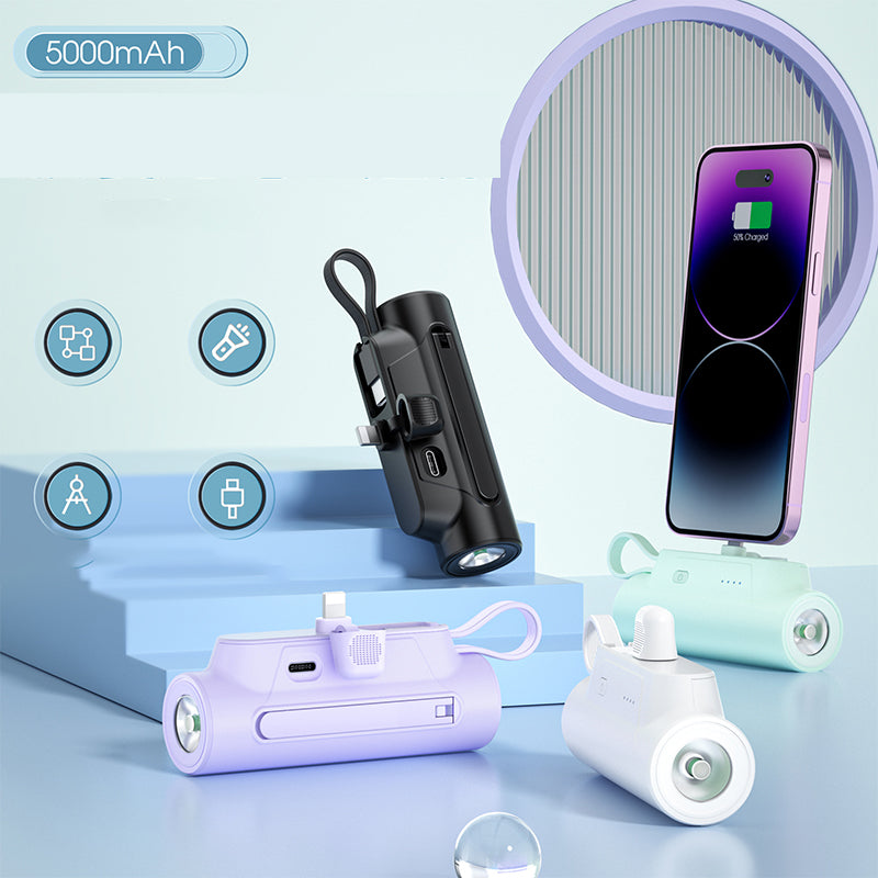 ⚡Limited Time 50% Off - Multi-function Portable Charger with Cable