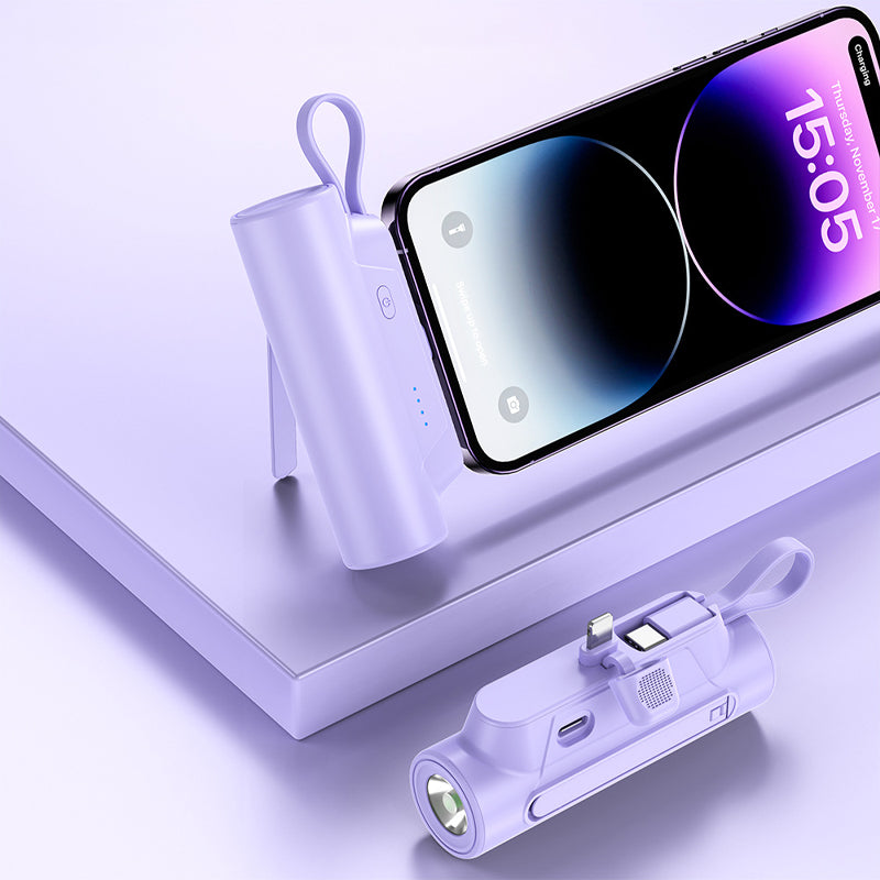 ⚡Limited Time 50% Off - Multi-function Portable Charger with Cable