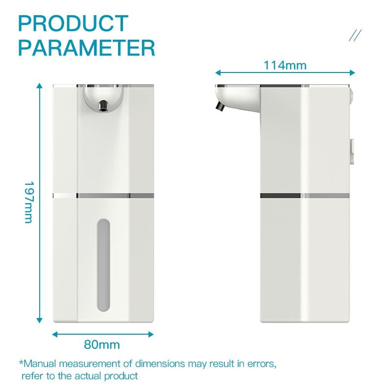Rechargeable Automatic Foaming Soap Dispenser