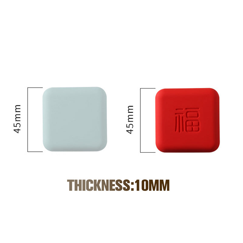 No-Punch Thickened Silicone Stickers