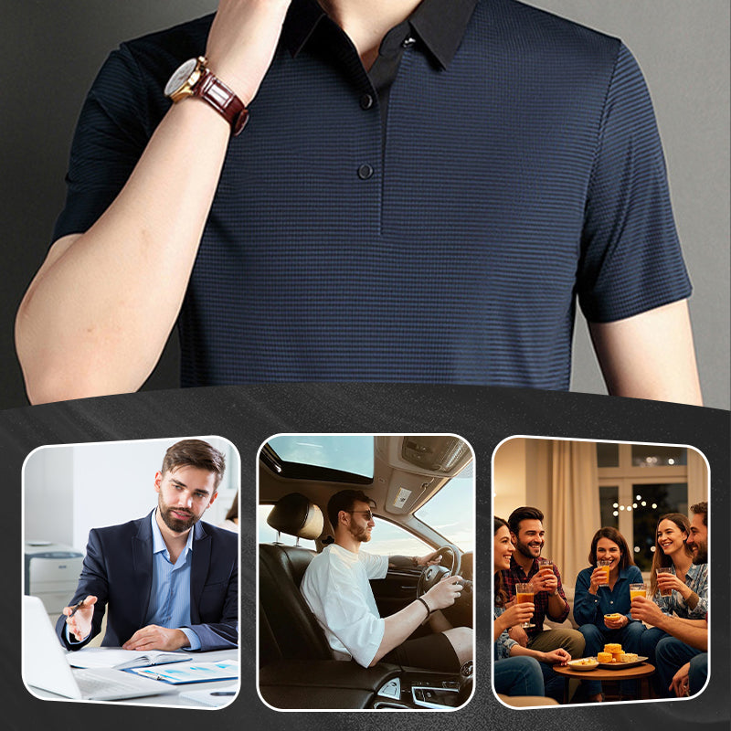 Men's Classic Striped Casual Shirt