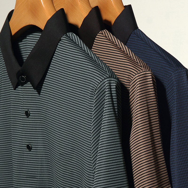 Men's Classic Striped Casual Shirt