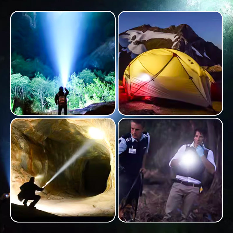 š„2025 HOT SALEš„Ultra-Bright Zoomable Flashlight