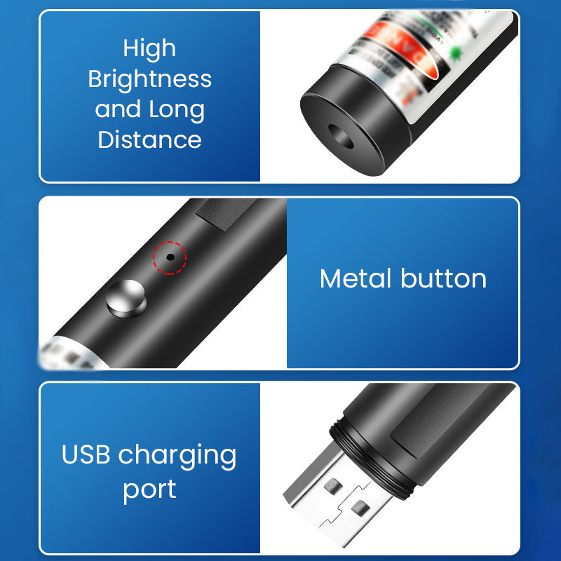USB Rechargeable Laser Pointer