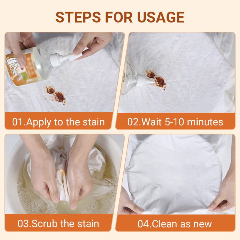 Oil & Stain Remover For Clothes