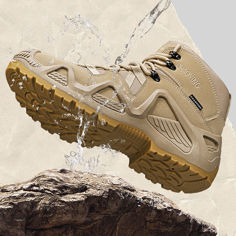 ✈️Free shipping🥾Military-grade quality waterproof and non-slip men's outdoor mesh hiking shoes