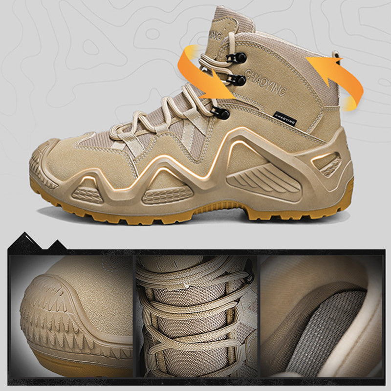 ✈️Free shipping🥾Military-grade quality waterproof and non-slip men's outdoor mesh hiking shoes
