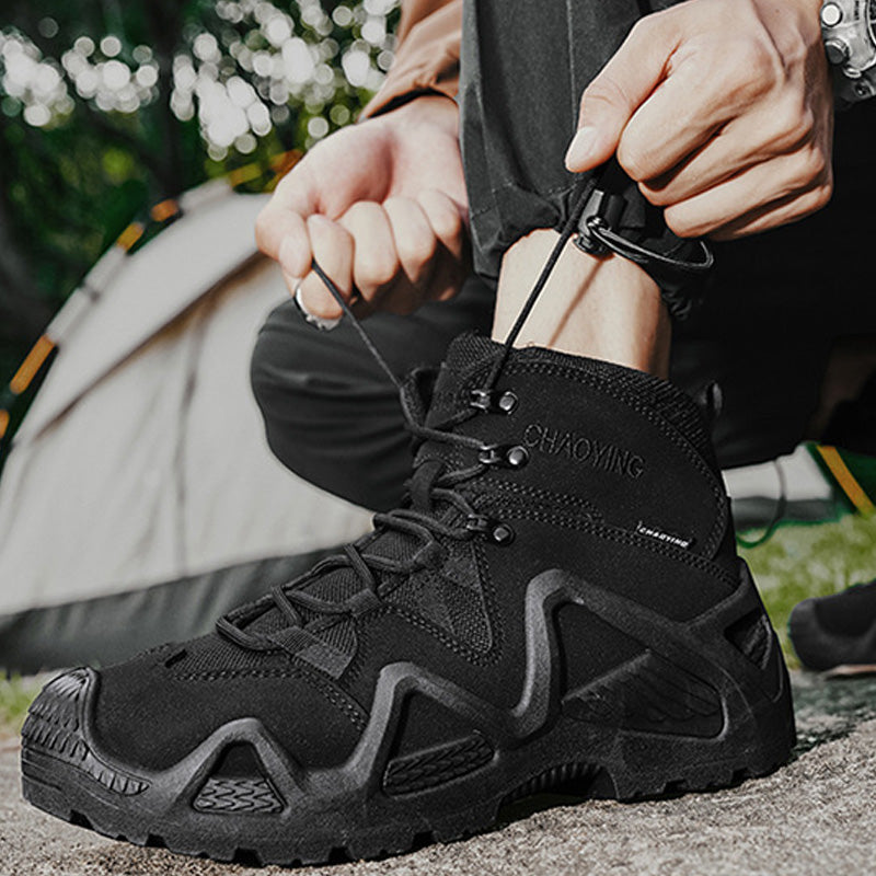 ✈️Free shipping🥾Military-grade quality waterproof and non-slip men's outdoor mesh hiking shoes