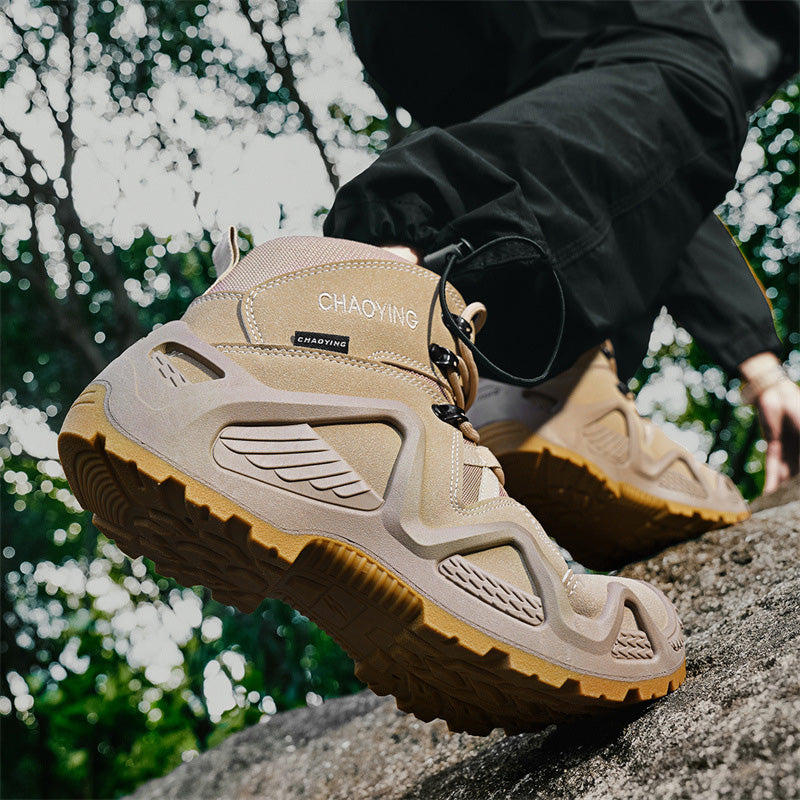✈️Free shipping🥾Military-grade quality waterproof and non-slip men's outdoor mesh hiking shoes