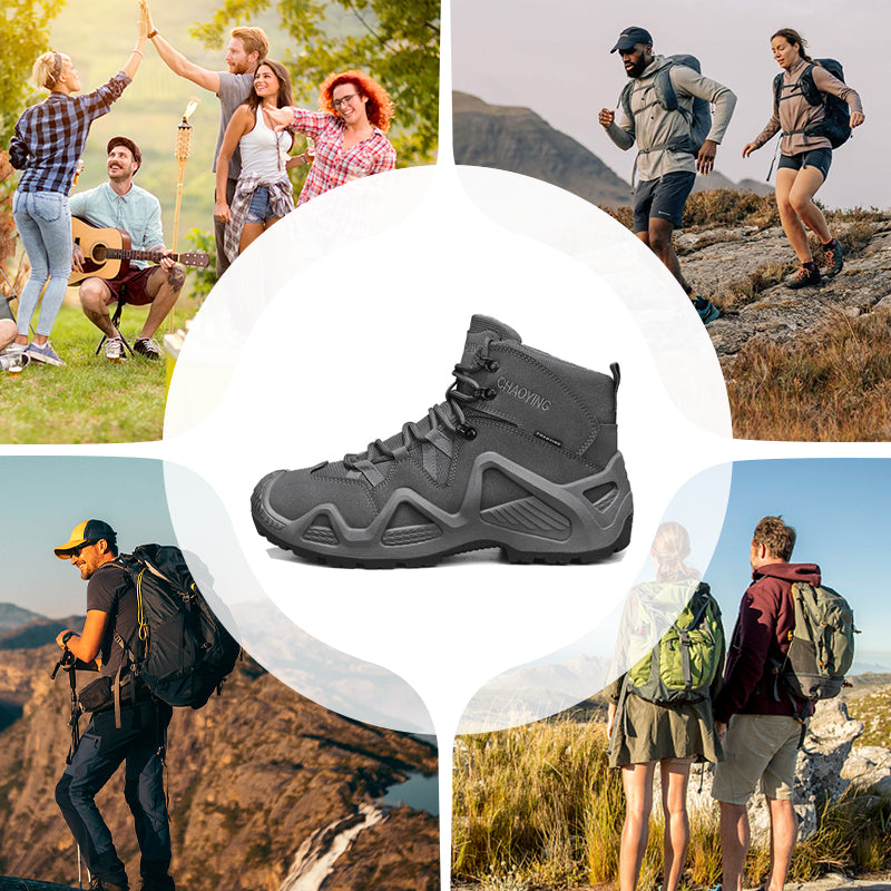 ✈️Free shipping🥾Military-grade quality waterproof and non-slip men's outdoor mesh hiking shoes