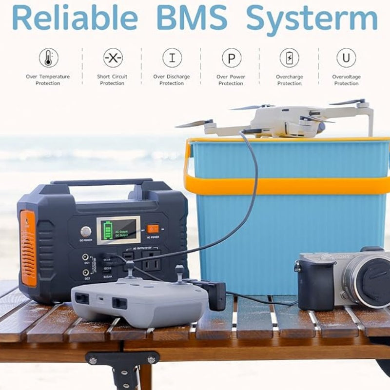 ⏳Time-limited Special⚡200W Portable Power Station with Display