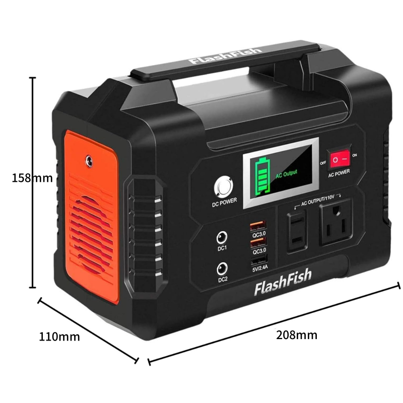 ⏳Time-limited Special⚡200W Portable Power Station with Display
