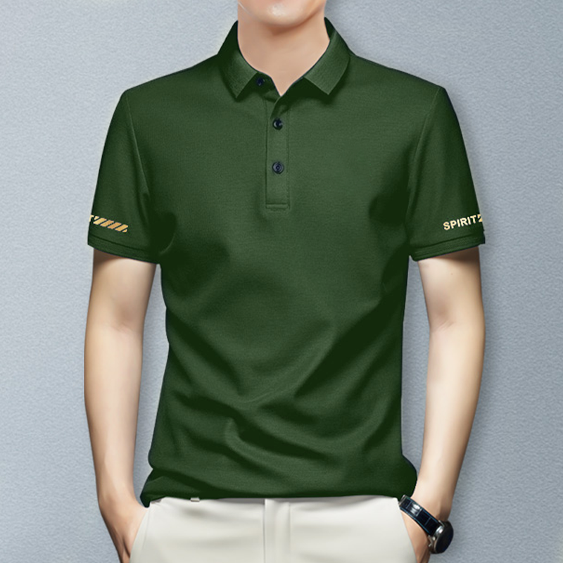 Men's Casual Loose Cotton Short-Sleeved T-Shirt