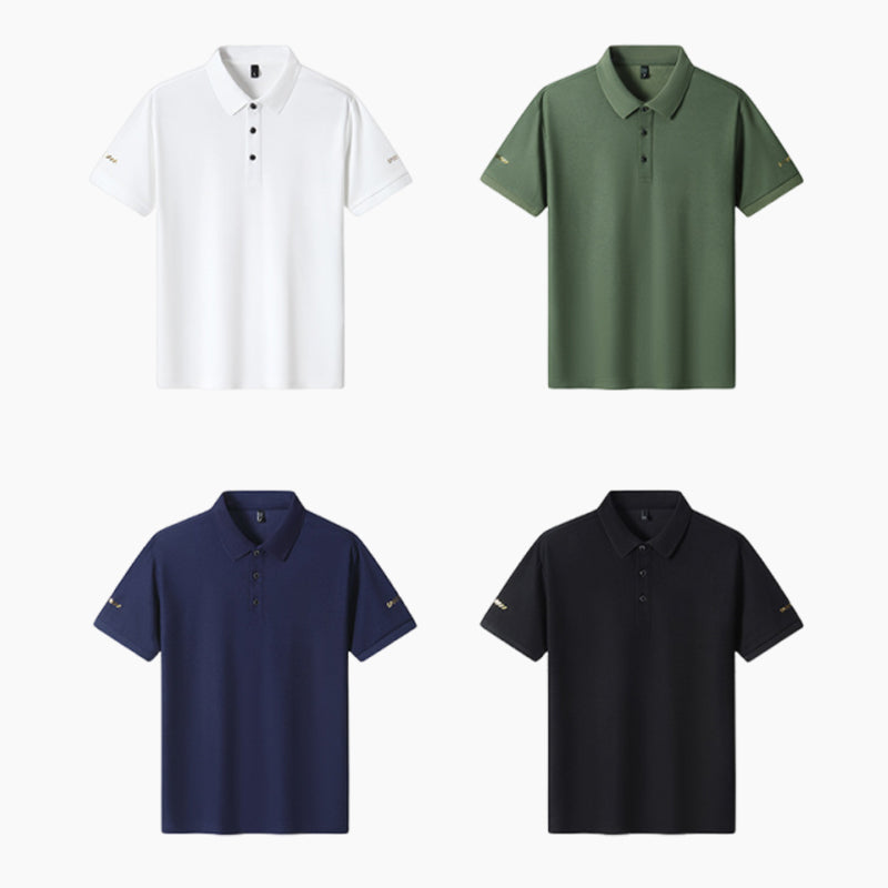 Men's Casual Loose Cotton Short-Sleeved T-Shirt