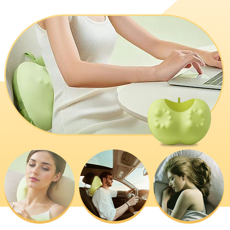 3D Kneading Neck & Back Massage Pillow with Heat