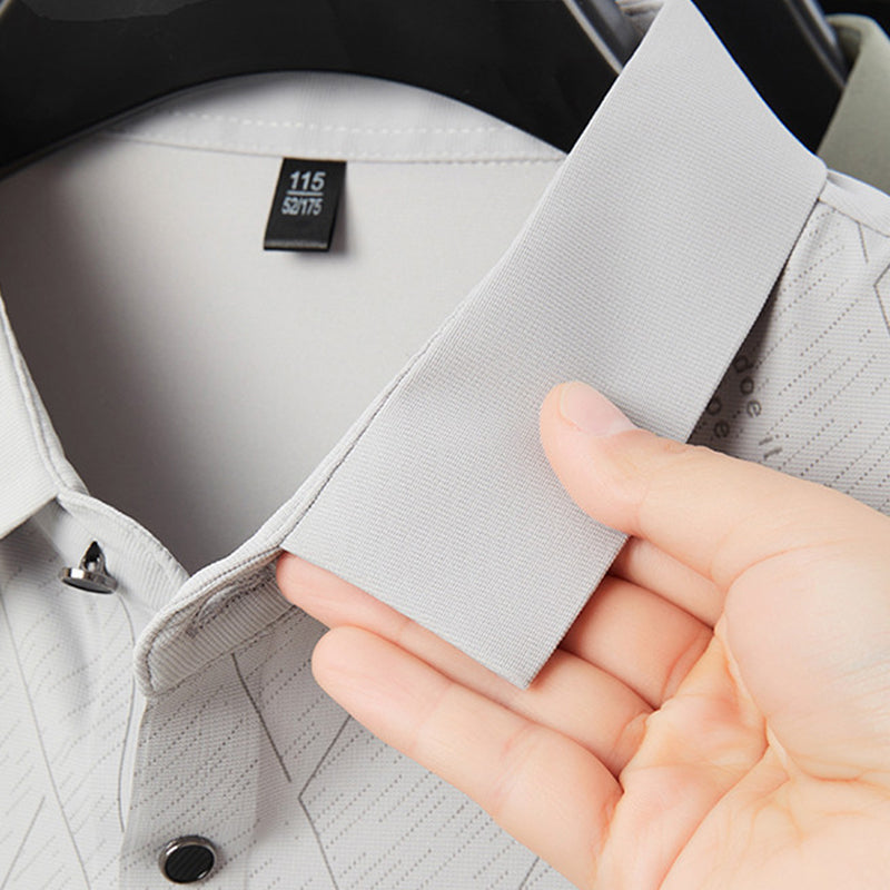 Breathable & Comfortable Men's Lapel Shirt