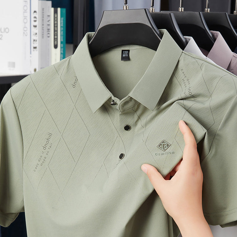 Breathable & Comfortable Men's Lapel Shirt