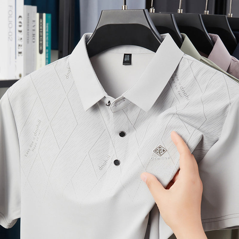 Breathable & Comfortable Men's Lapel Shirt