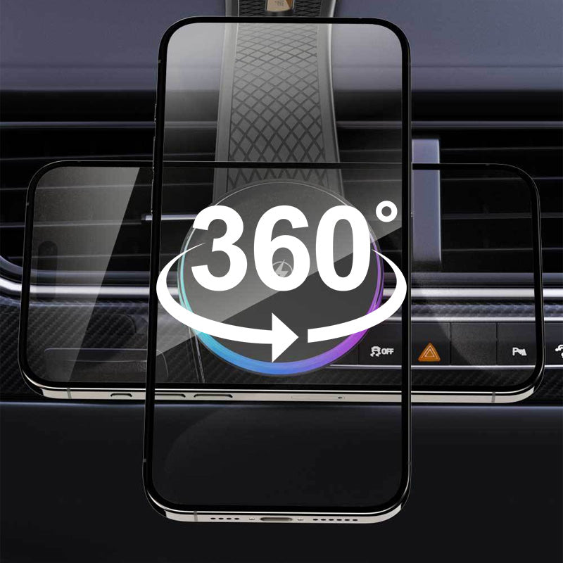 Fast Charging Car Mount with 360° Adjustable Arm