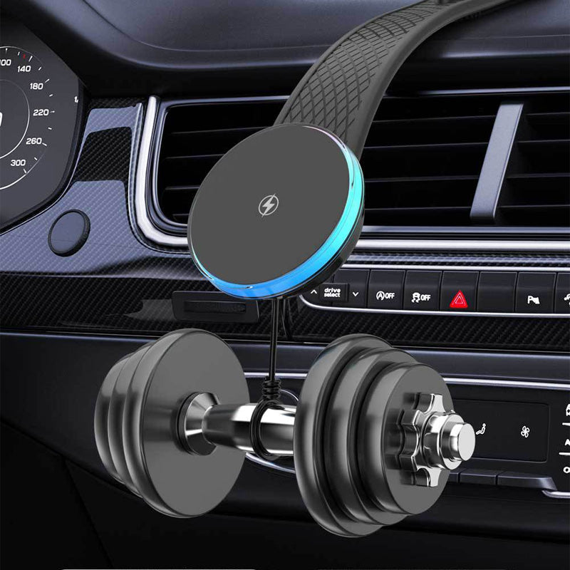 Fast Charging Car Mount with 360° Adjustable Arm