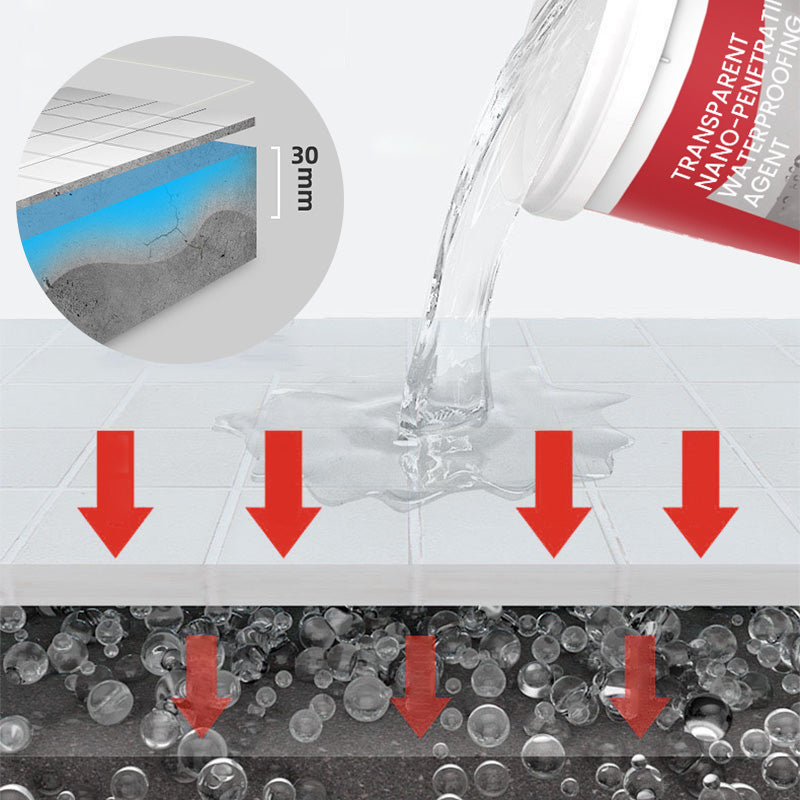 Transparent Nano-penetrating Waterproofing Agent