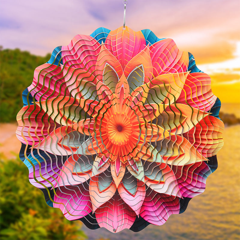 ✨Colorful spinning wind chimes
