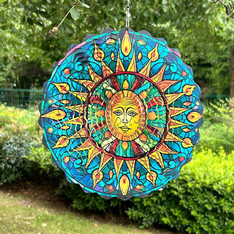 ✨Colorful spinning wind chimes