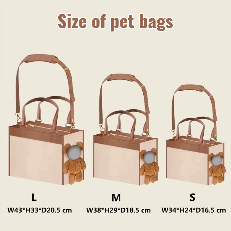 Portable Cute Pet Purse Carrier