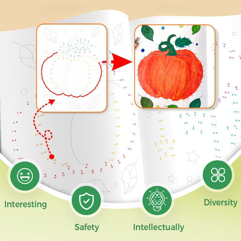 Challenging and Fun Dot to Dot Books for Kids