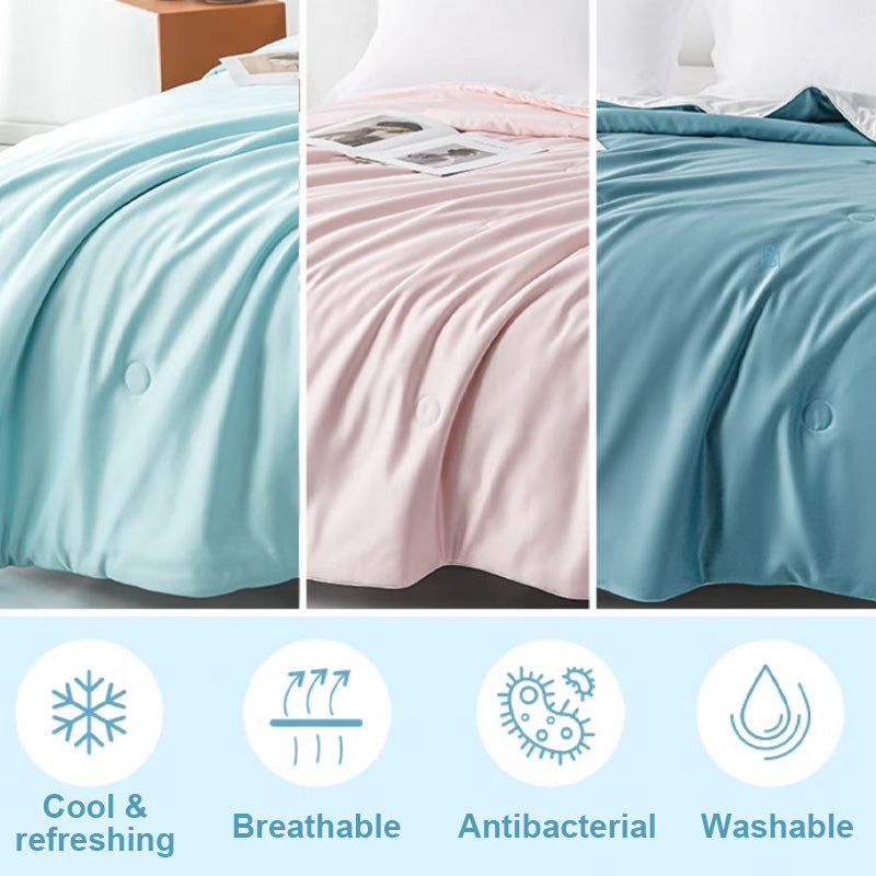 Cozy Soft Antibacterial Summer Cool Quilt - Quilt Only