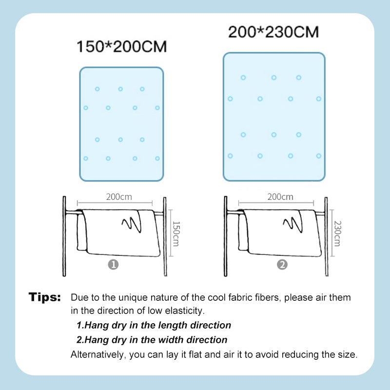 Cozy Soft Antibacterial Summer Cool Quilt - Quilt Only