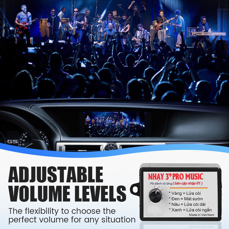 Control box for multi-tone horns