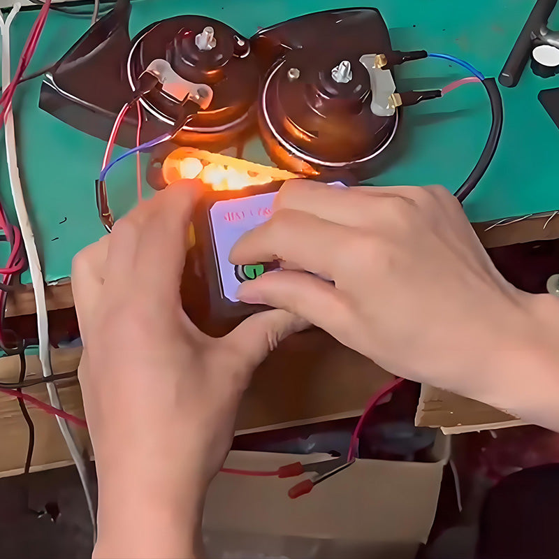 Control box for multi-tone horns