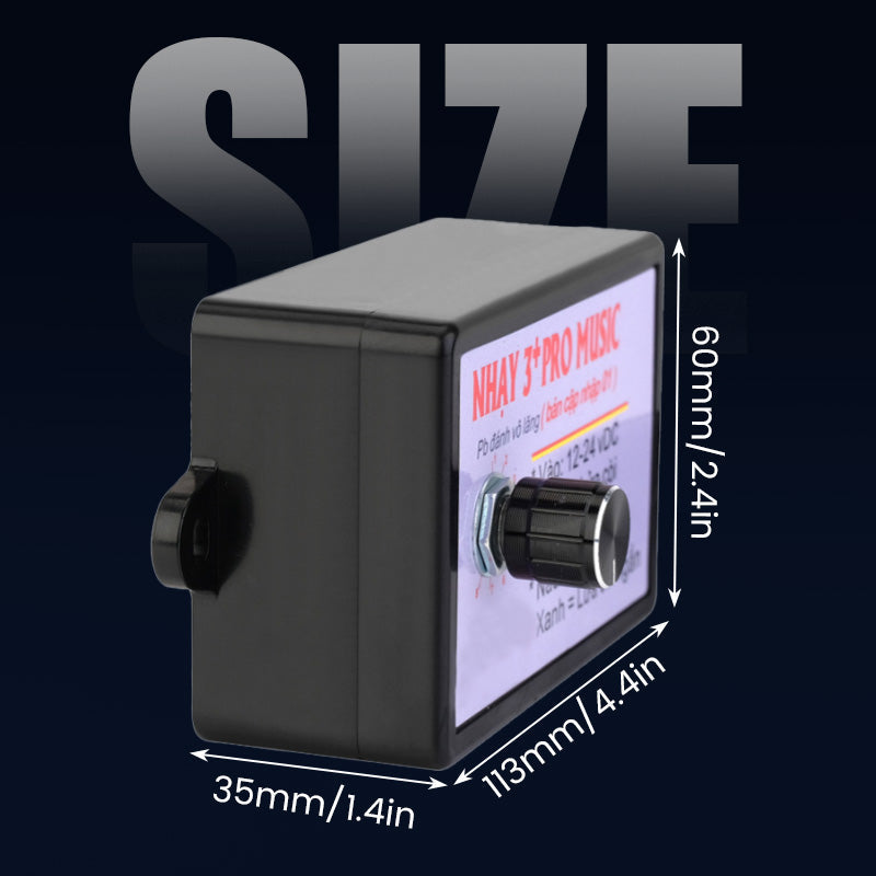 Control box for multi-tone horns