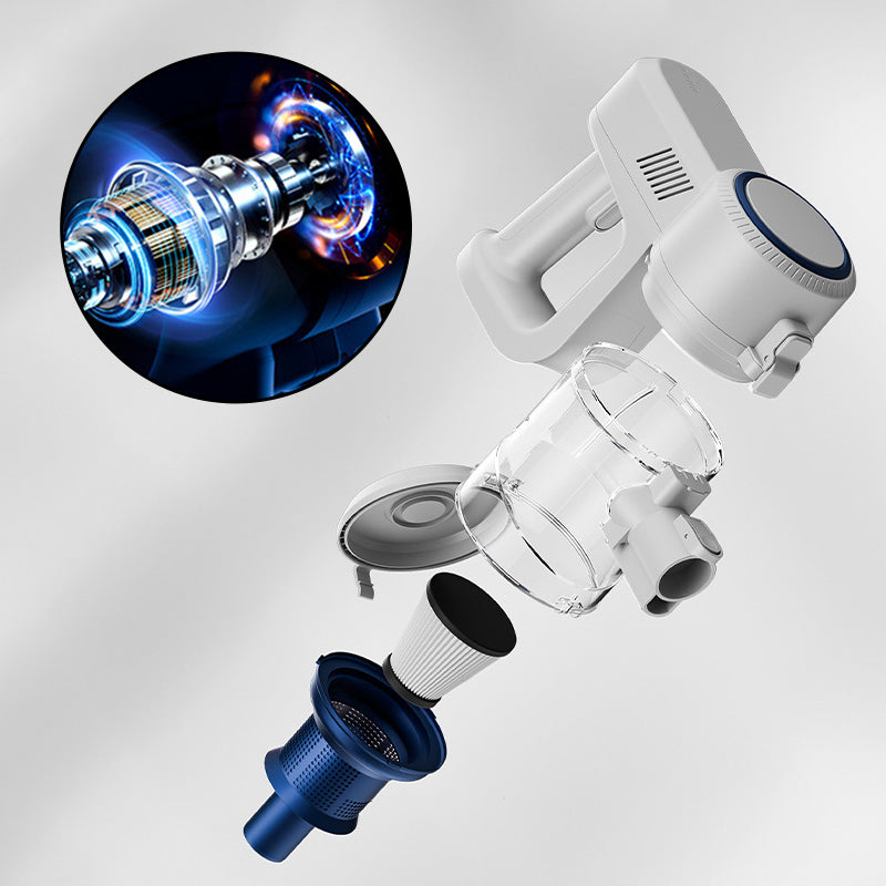 Powerful 500 W handheld vacuum cleaner with mite remover
