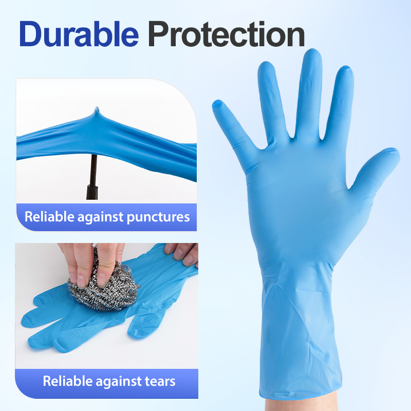 100PCS Food-Grade Disposable Nitrile Gloves