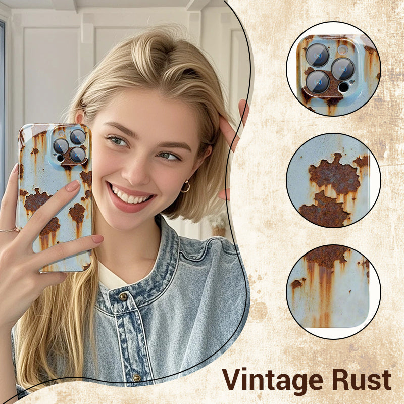 š„2025 NEW ARRIVAL š©Vintage Rust Hard Case For iPhoneāāš„Second Item at 40% Off