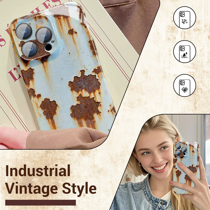 š„2025 NEW ARRIVAL š©Vintage Rust Hard Case For iPhoneāāš„Second Item at 40% Off