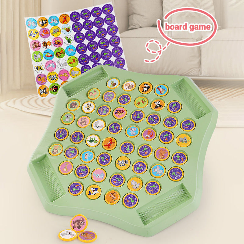 Interactive Flip Matching Board Game