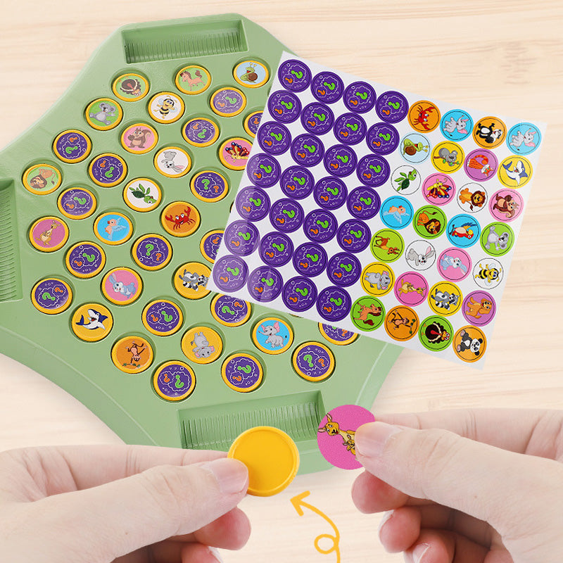 Interactive Flip Matching Board Game