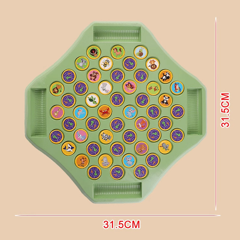 Interactive Flip Matching Board Game