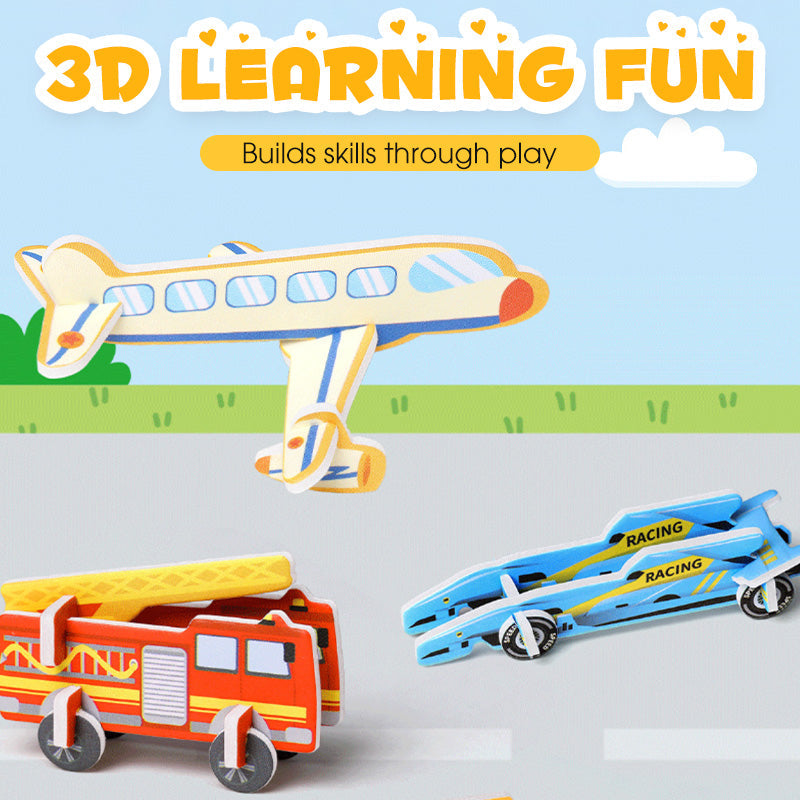 3D Educational Puzzle for Kids
