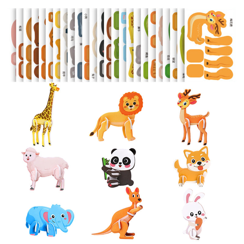 3D Educational Puzzle for Kids