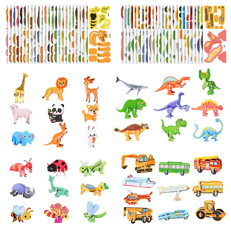 3D Educational Puzzle for Kids