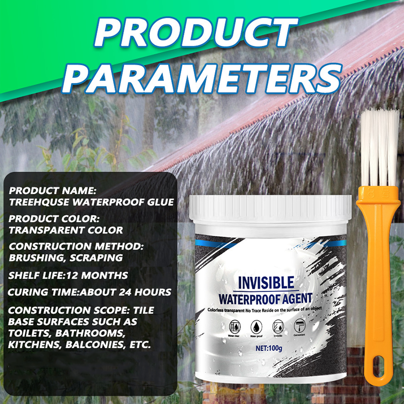 Durable Transparent Waterproof & Leak-Proof Coating