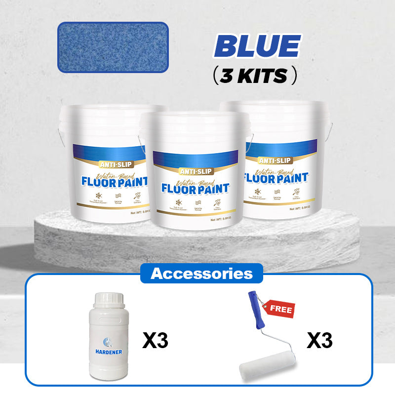 Wear-Resistant Anti-Slip Self-leveling Epoxy Floor Paint - free shipping