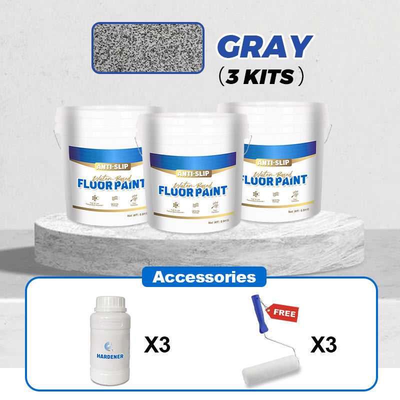 Wear-Resistant Anti-Slip Self-leveling Epoxy Floor Paint - free shipping