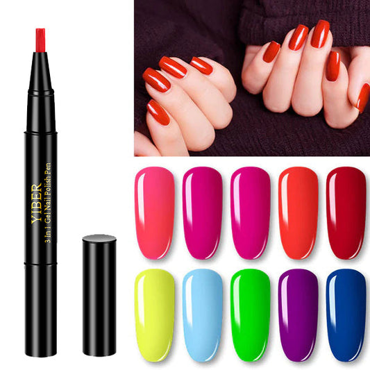 3 in 1 One Step Nail Gel Pen