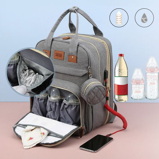 Multifunctional Travel Diaper Bag Backpack