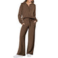 🔥Women's 2 Piece Sets Outfits Casual Long Sleeve Sweatsuits Sets